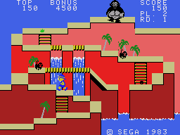 Скриншот игры Congo Bongo